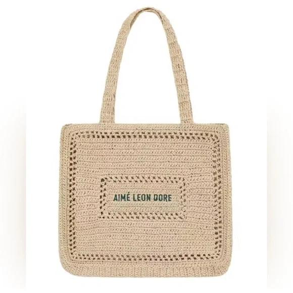 Aime Leon Dore | Bags | Aime Leon Dore Crochet Tote | Poshmark